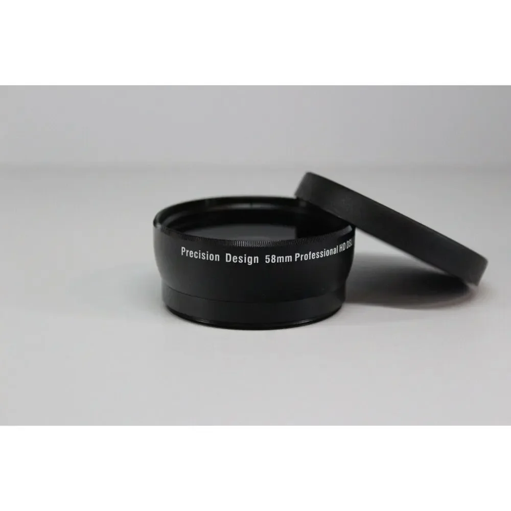 Precision Design 58mm DSLR MC AF 0.45x Wide Angle W/ Macro (US SELLER)